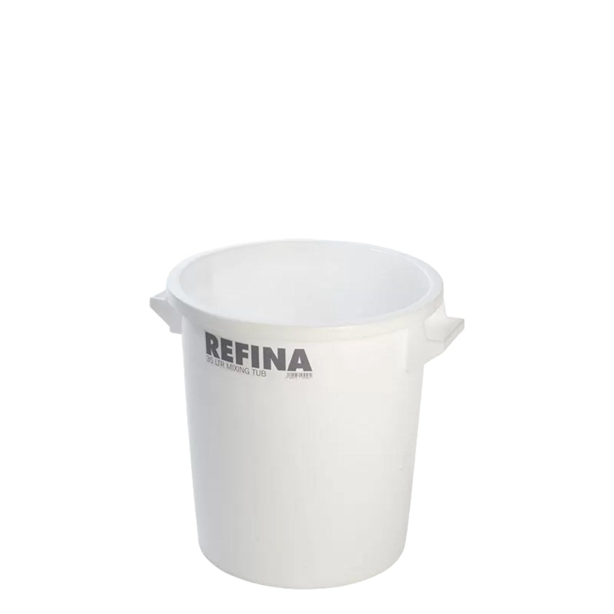 Refina Heavy Duty White Mixing Bucket - Wiltshire Wood Flooring Supplies