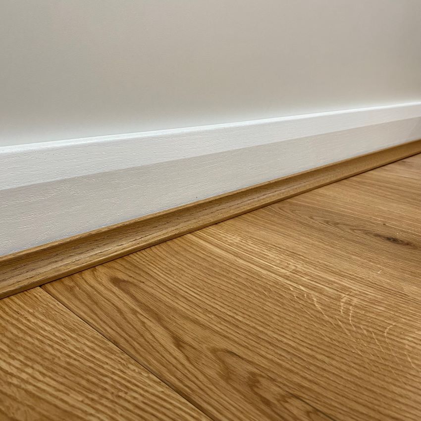 Solid Oak Scotia Beading 19mm - 2.7m Lengths - Pack of 5 - Wiltshire Wood Flooring Supplies