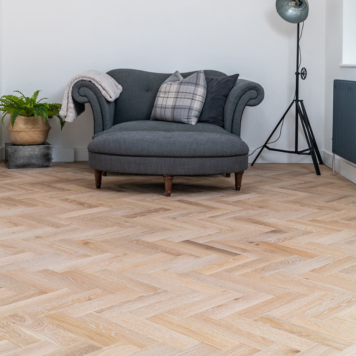 ZB102 Nordic Beach Herringbone (Price Per Pack) - Wiltshire Wood Flooring Supplies