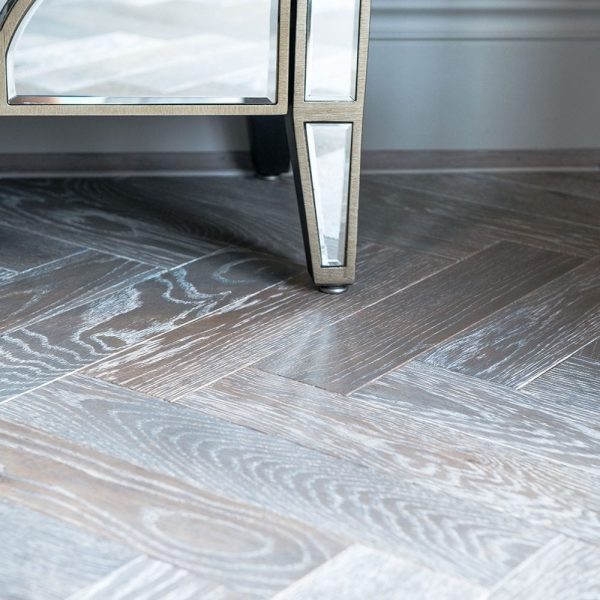 ZB103 Silver Haze Herringbone (Price Per Pack) - Wiltshire Wood Flooring Supplies
