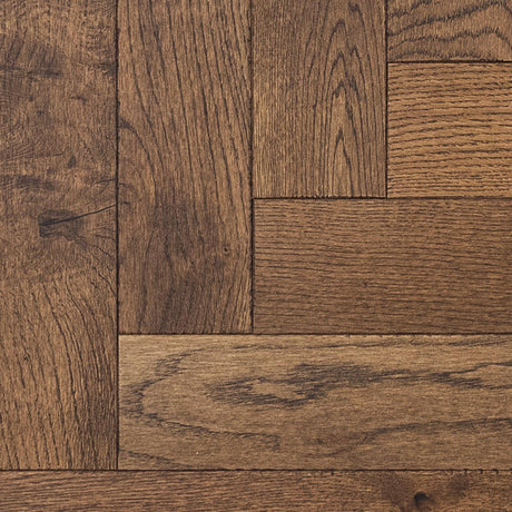 ZB206 Tannery Brown Herringbone (Price Per Pack) - Wiltshire Wood Flooring Supplies